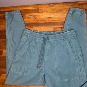 Athleta Farralon Jogger Teal Pants, Size XXS